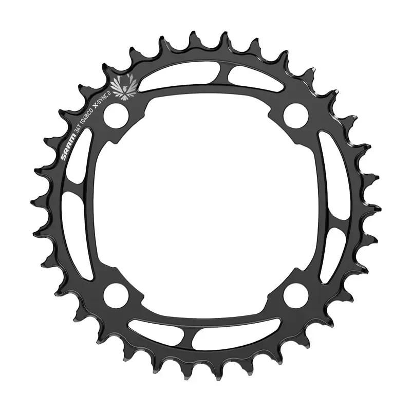 SRAM X-SYNC 2 104-bcd Aluminium 12-speed Chain Ring in Black-4