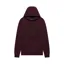 Fox Slowburn Fleece Pullover Hoodie in Dark Maroon
