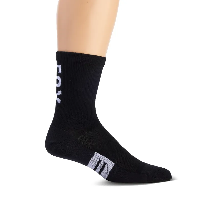 Fox 6in Flexair Merino Socks in Black
