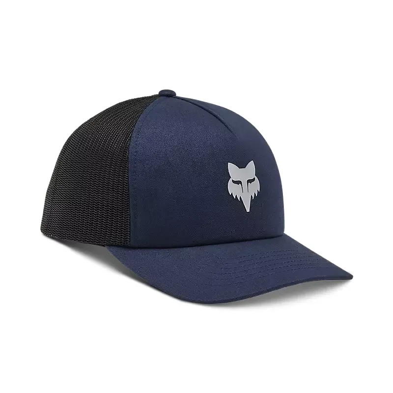 Fox Head Trucker Hat in Midnight