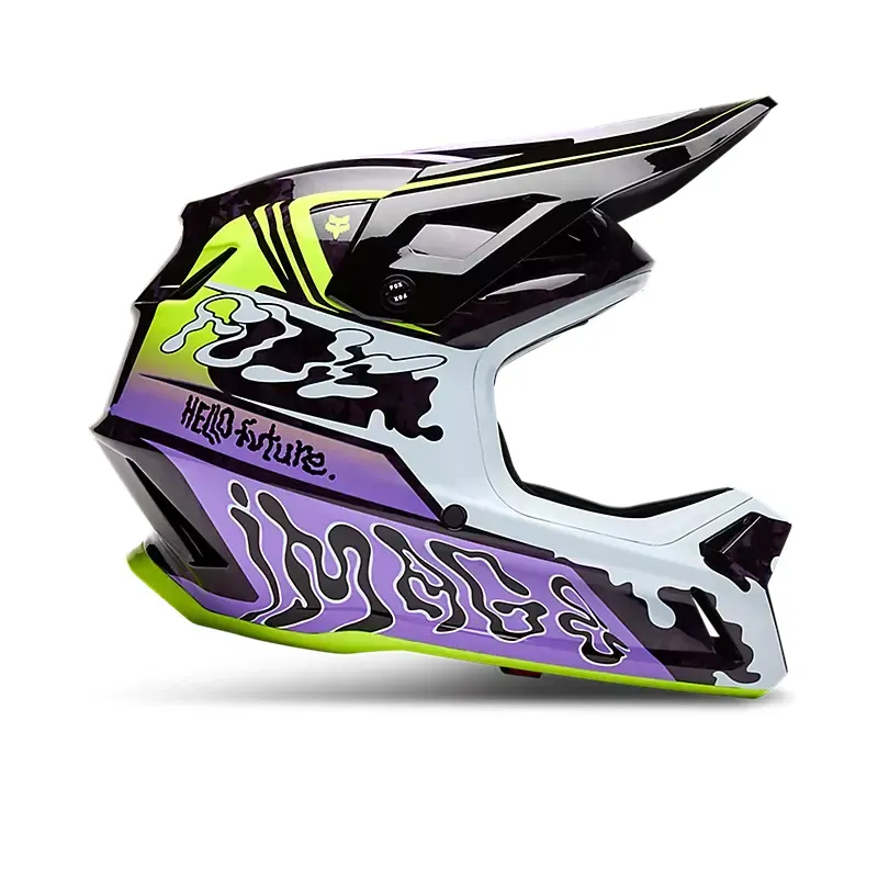 Fox Rampage RS Phantom Limited Edition Helmet in Purple