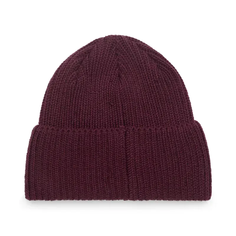 Fox Machinist 2.0 Beanie in Dark Maroon-1