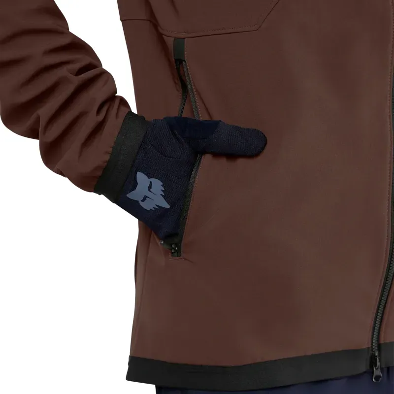 Fox Ranger Fire Hoodie in Cocoa Brown-4
