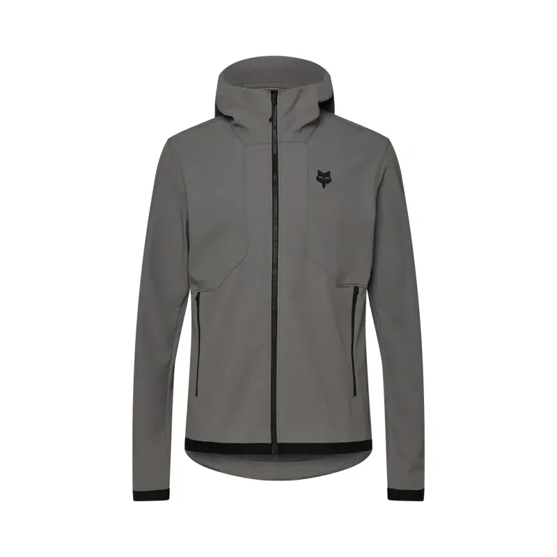 Fox Ranger Fire Hoodie in Pewter Grey