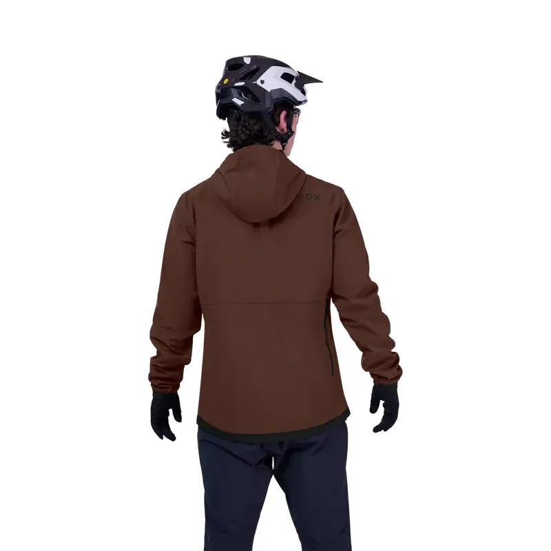 Fox Ranger Fire Hoodie in Cocoa Brown-3