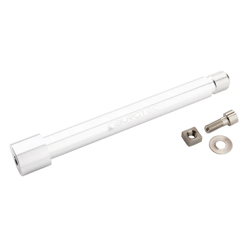 Burgtec Fox 2021+ 15x110mm Fork Axle in Rhodium Silver