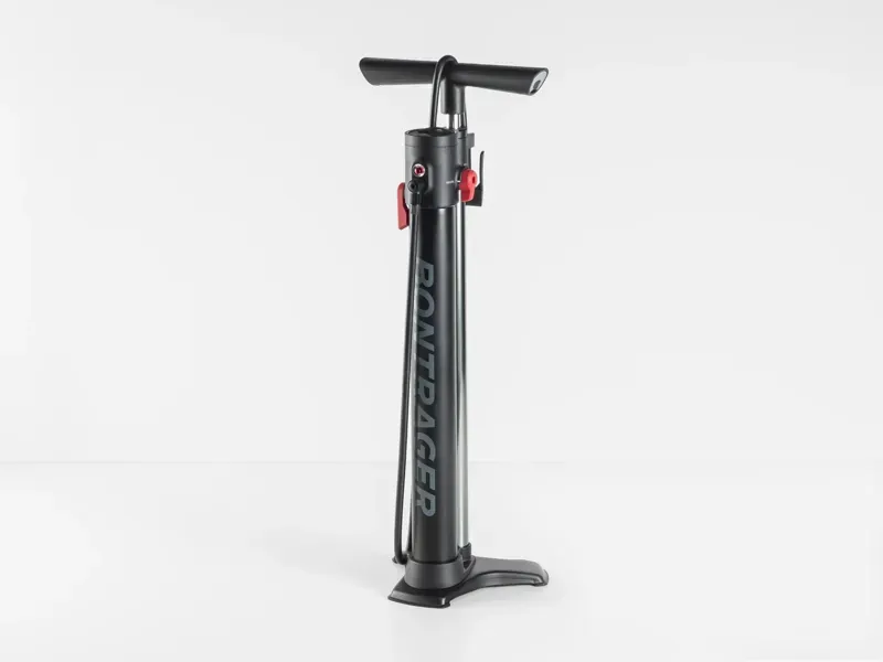 Bontrager TLR Flash Charger Floor Pump in Black