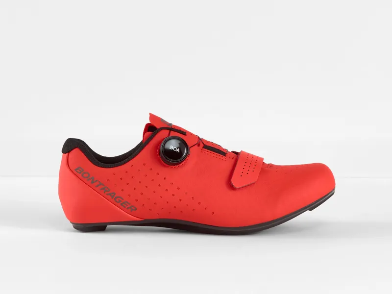 Bontrager Circuit Road Shoes in Red