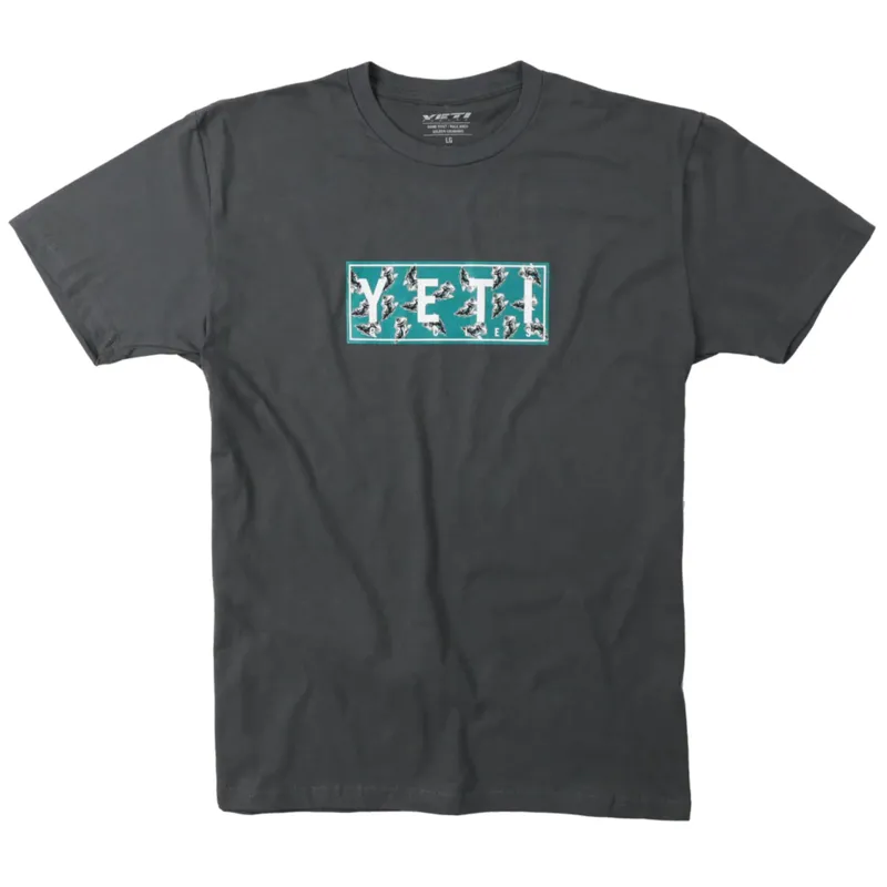 2021 Yeti Slide Ride T-Shirt in Grey