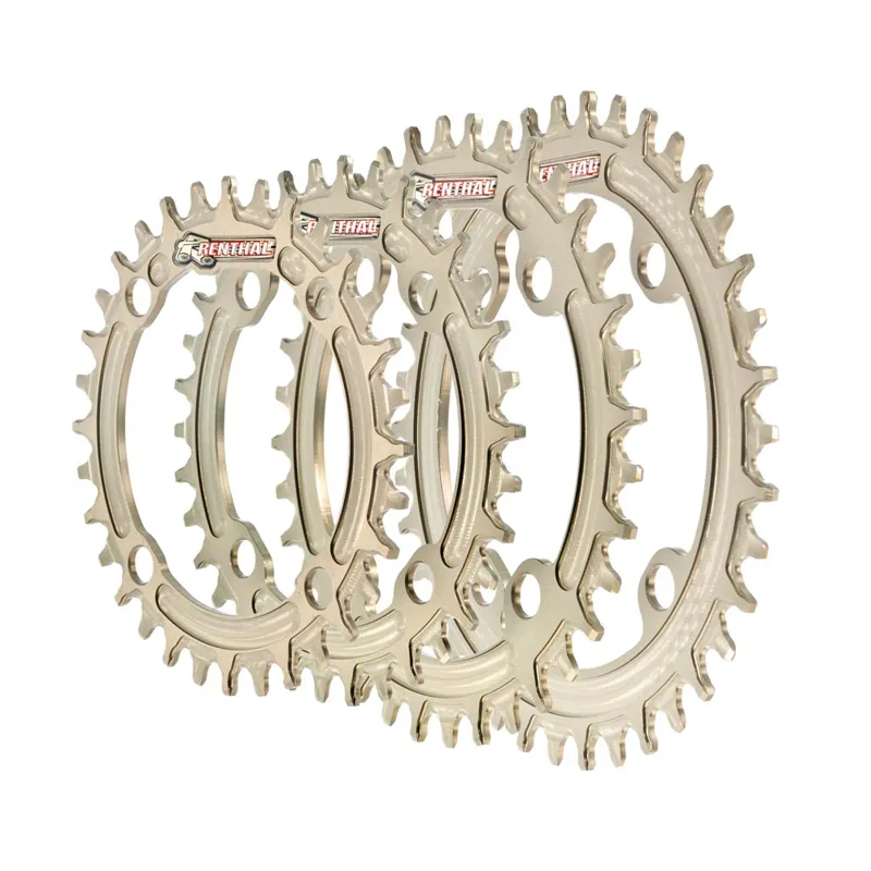 Renthal 1XR 4-Arm 104BCD Chainring in Silver