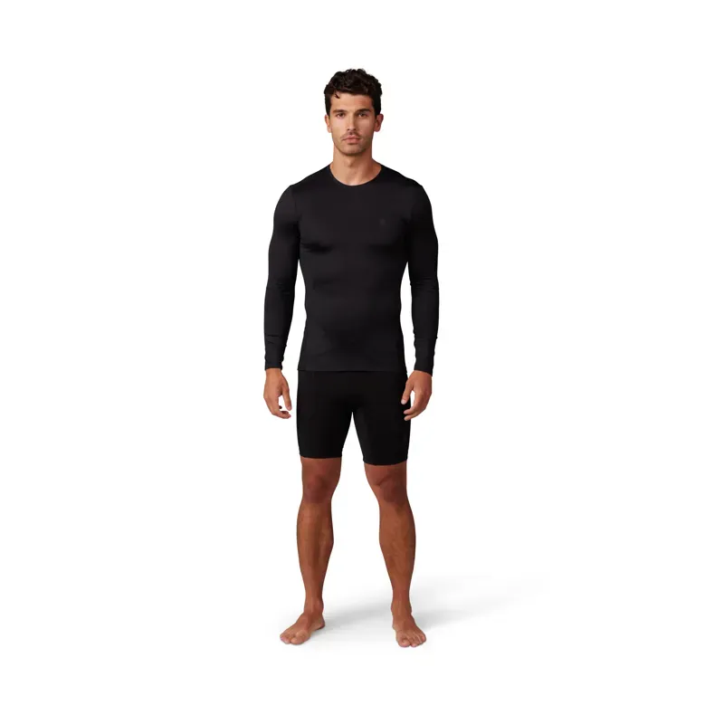 Fox Tecbase Long Sleeve Shirt in Black-2