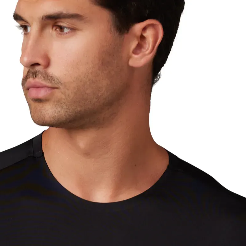 Fox Tecbase Long Sleeve Shirt in Black-5