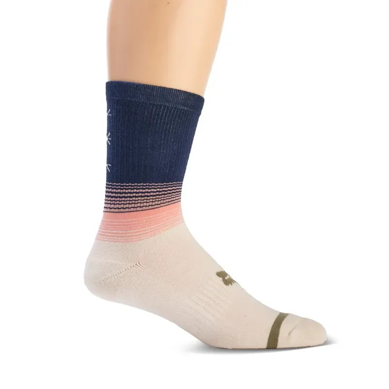Fox 8in Defend Lunar Socks in Bone White