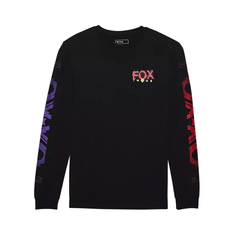 Fox Energy Long Sleeve Premium T-Shirt in Black