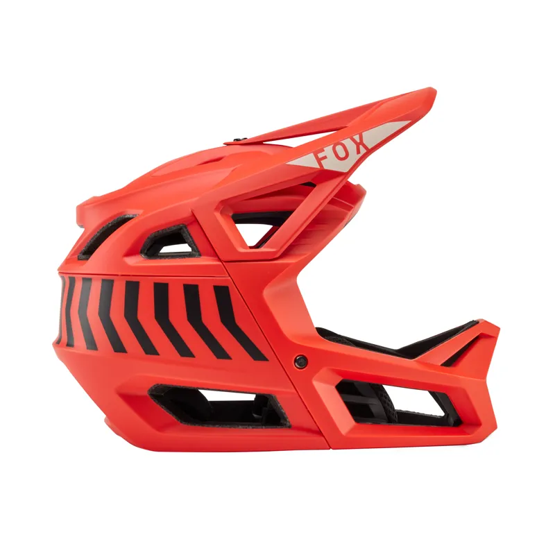 Fox Proframe Nace Helmet in Orange Red