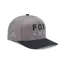 Fox Race Spec Snapback Hat in Steel Grey