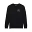 Fox Stamped Long Sleeve Premium T-Shirt in Black