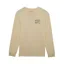 Fox Stamped Long Sleeve Premium T-Shirt in Cream