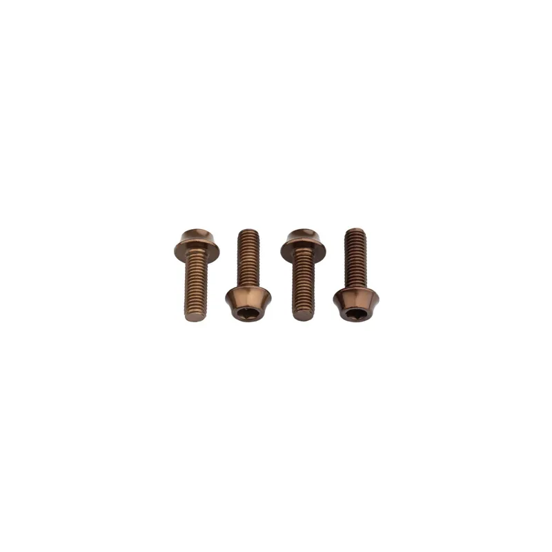 Wolf Tooth 4-Piece Water Bottle Cage Bolts in Espresso