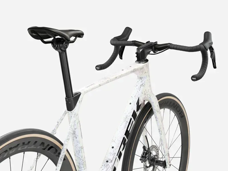 Trek Domane SLR 7 Road Bike in Mother of Pearl/Silver Marble-3