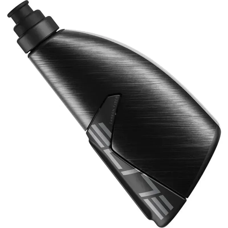 Elite Crono CX Aero Bottle Kit Carbon Cage 500 ml in Black