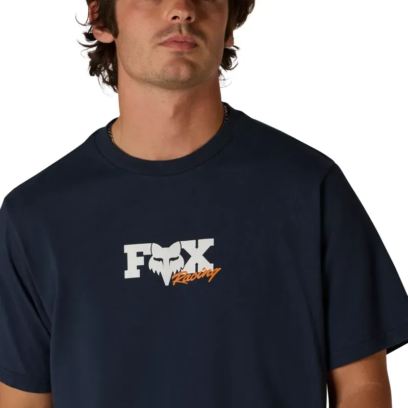 Fox Checker 195 Original T-Shirt in Midnight Blue-4