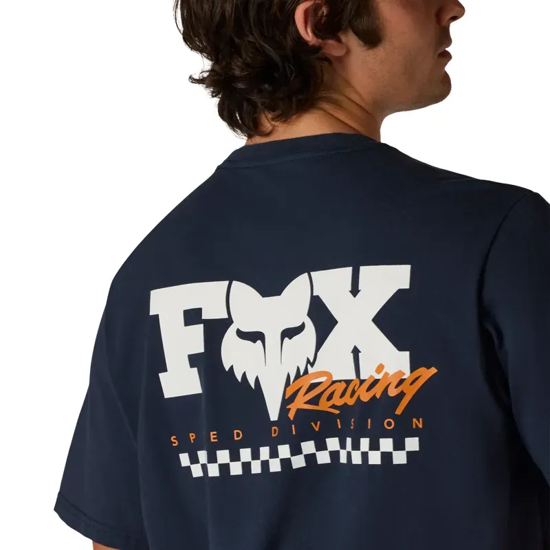 Fox Checker 195 Original T-Shirt in Midnight Blue-5