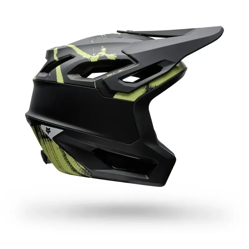 Fox Dropframe Pro Flow Helmet in Black