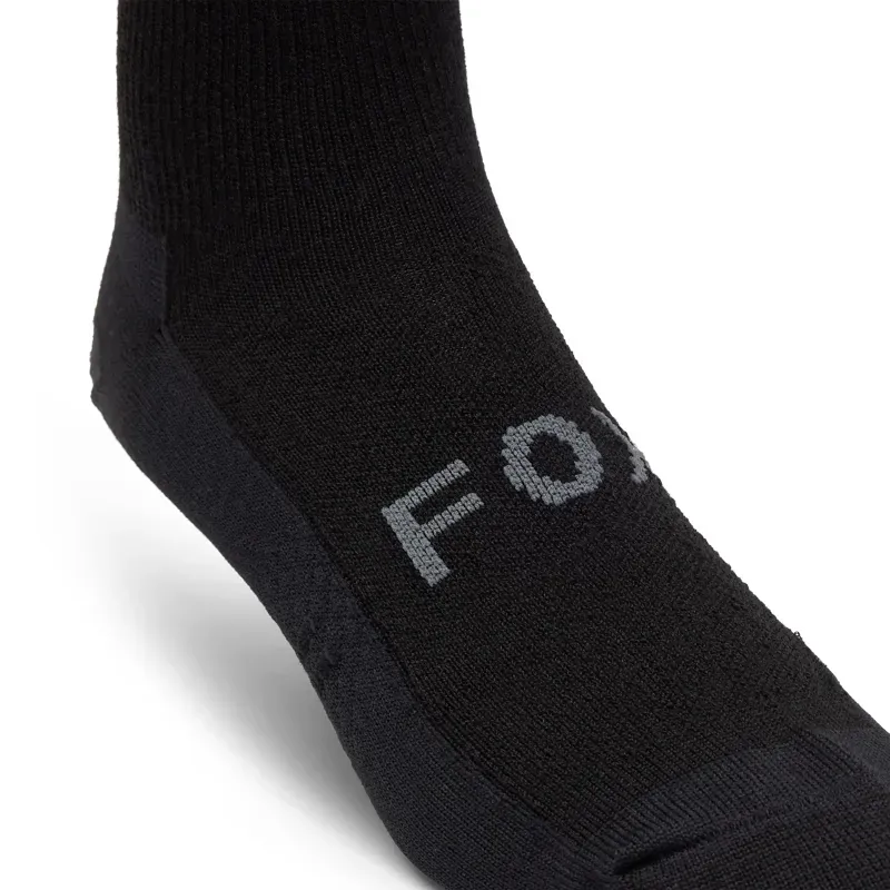Fox 6in Flexair Merino Socks in Black-2
