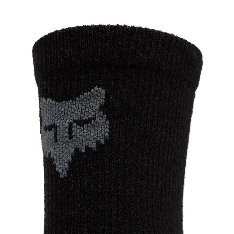 Fox 6in Flexair Merino Socks in Black-1