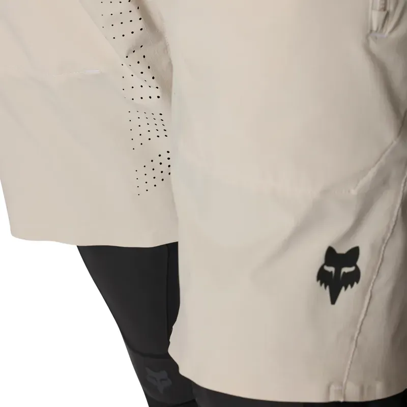 Fox Flexair Shorts in Chalk White-2