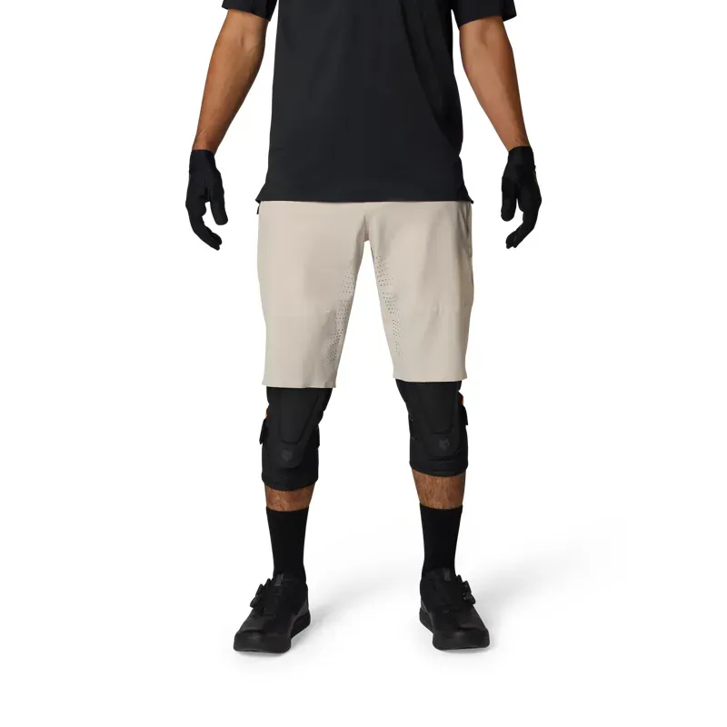 Fox Flexair Shorts in Chalk White-4
