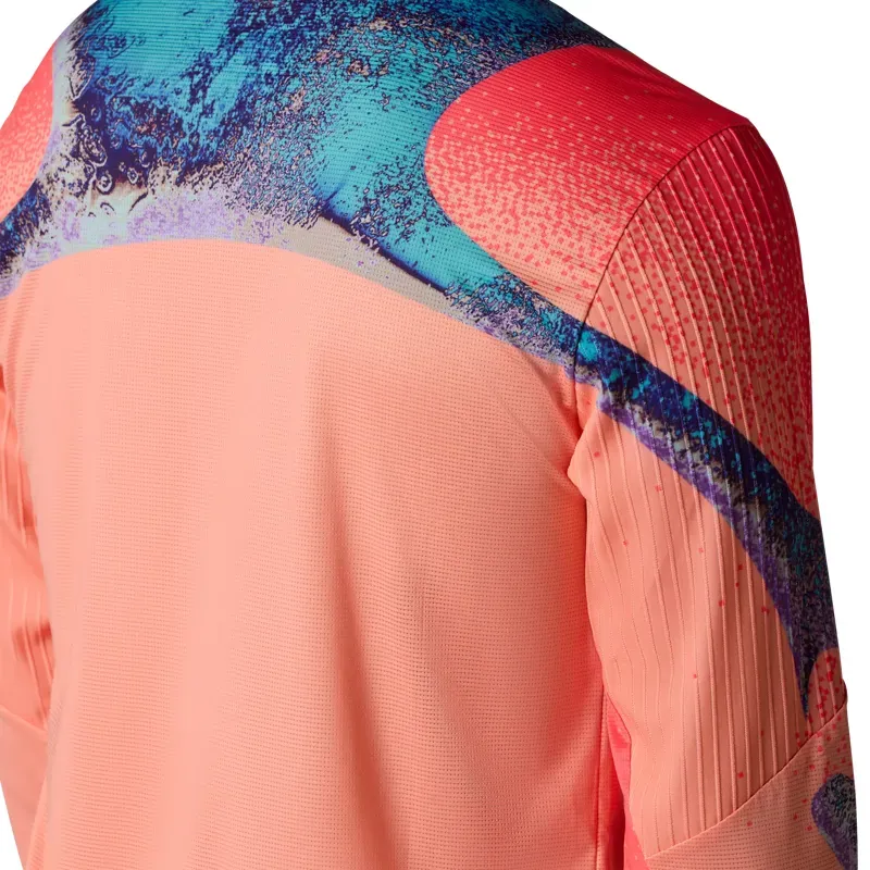 Fox Flexair Vision Limited Edition Long Sleeve Jersey in Peach-7