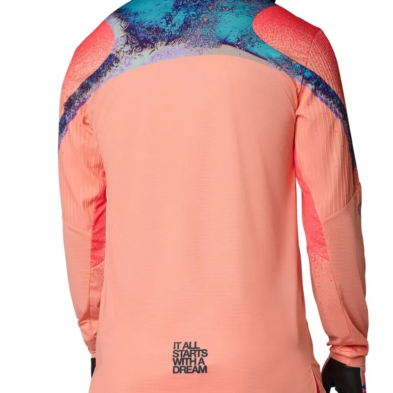 Fox Flexair Vision Limited Edition Long Sleeve Jersey in Peach-6