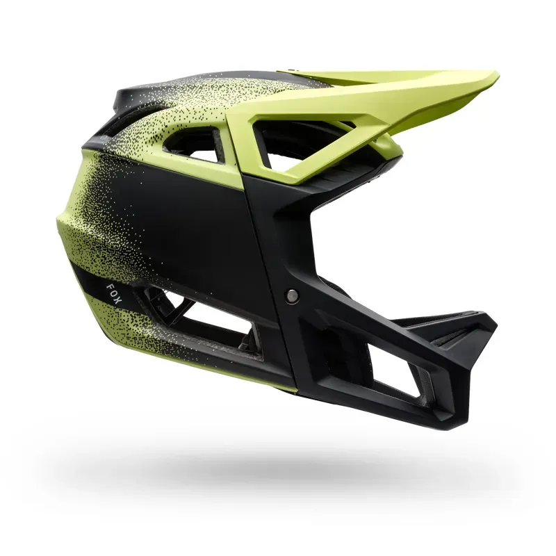 Fox Proframe RS Aura Helmet in Lime Green