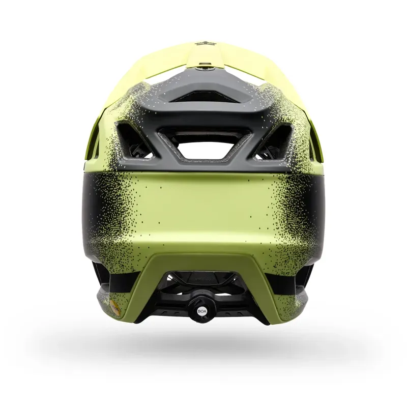 Fox Proframe RS Aura Helmet in Lime Green-4