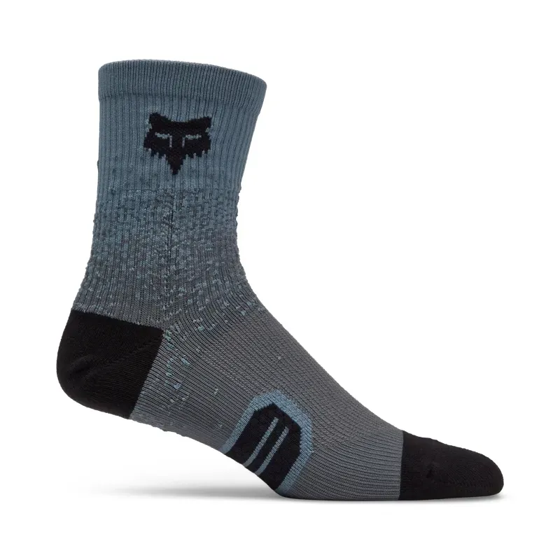 Fox Ranger Fade 6in Socks in Deep Cobalt Blue