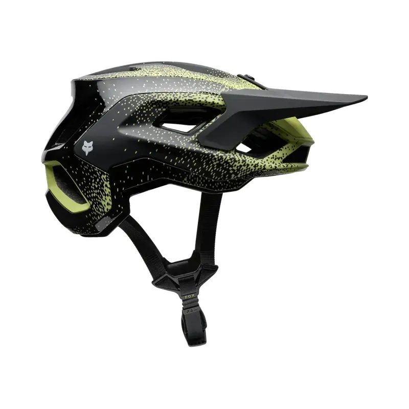 Fox Speedframe RS Aura Helmet in Lime Green-1