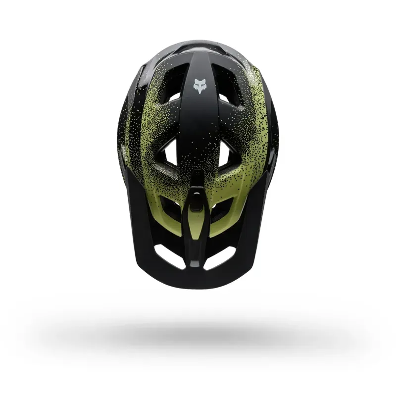 Fox Speedframe RS Aura Helmet in Lime Green-2