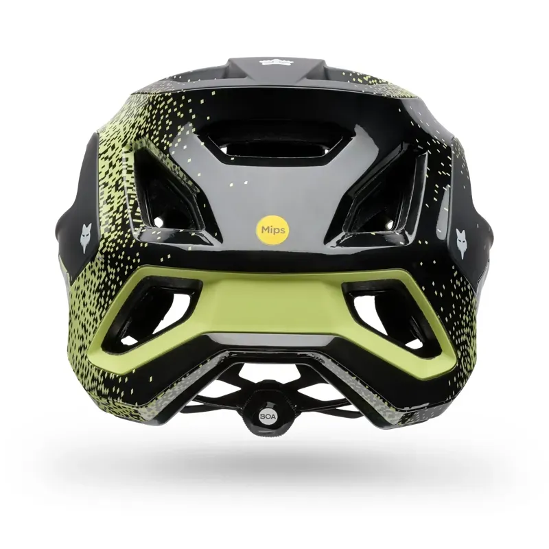 Fox Speedframe RS Aura Helmet in Lime Green-3