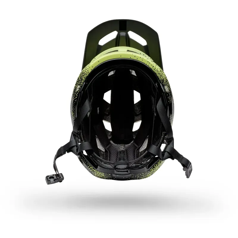 Fox Speedframe RS Aura Helmet in Lime Green-4