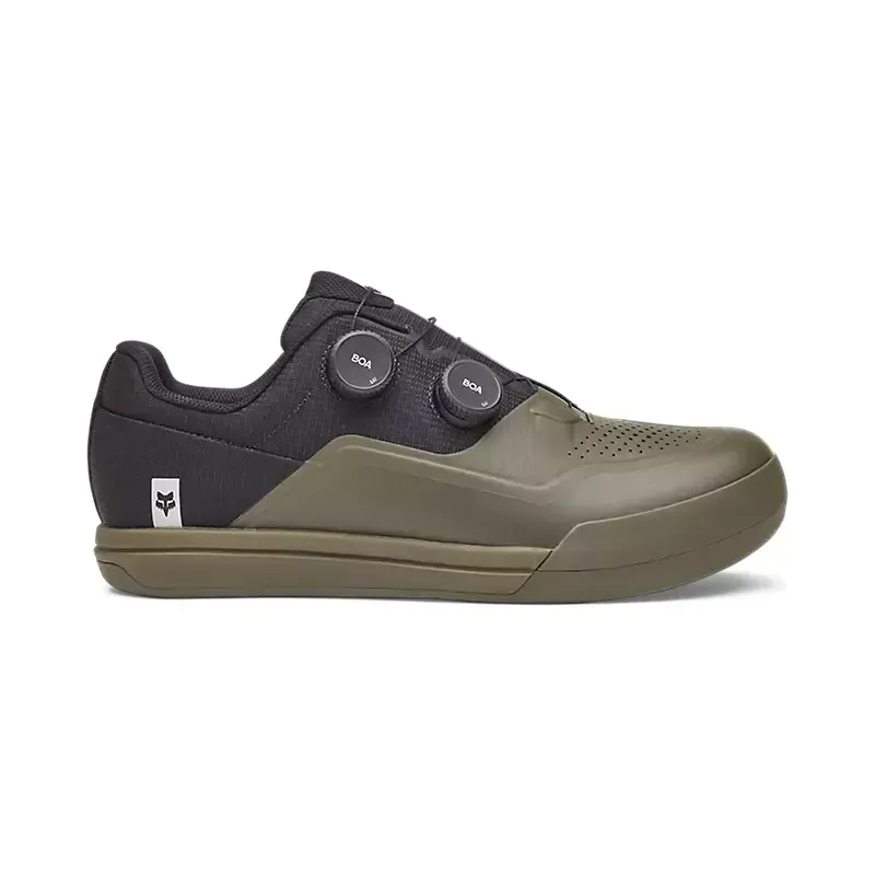 Fox Union BOA Clipless Shoes in Military Green