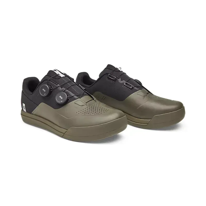 Fox Union BOA Clipless Shoes in Military Green-2
