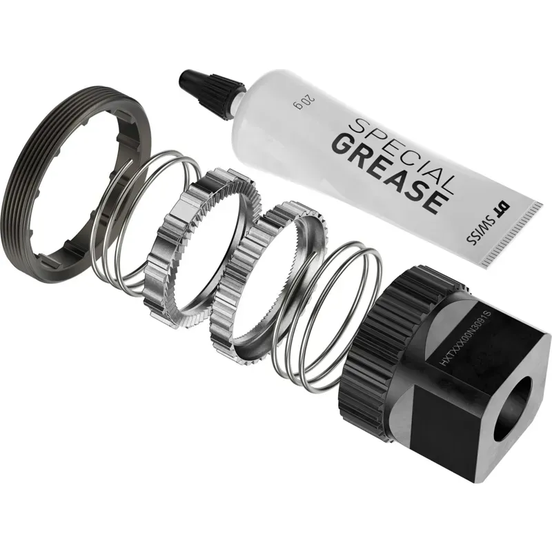 DT Swiss Ratchet DEG 60 Tooth Hybrid DEG DF Upgrade Kit w/Tool in Silver