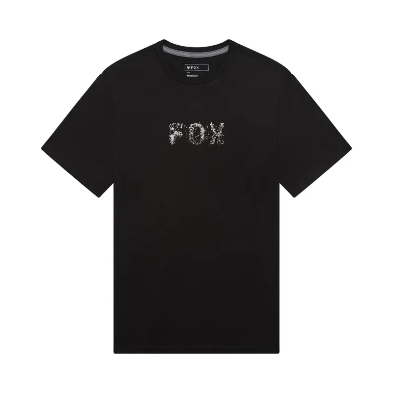 Fox Slowburn Dri-Release Short Sleeve T-Shirt in Black