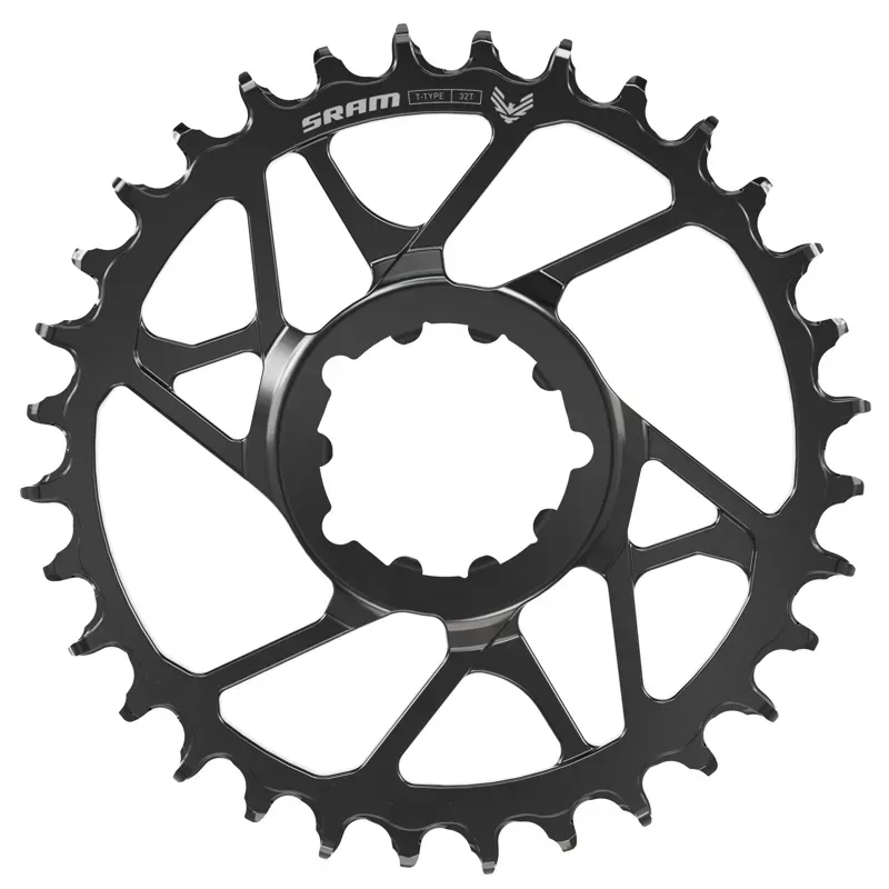 SRAM Eagle 70 T-Type 12-speed 30-tooth Boost DM Chainring in Black