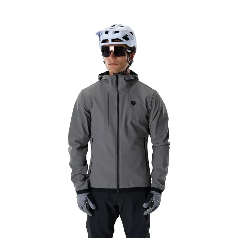 Fox Ranger Fire Hoodie in Pewter Grey-2
