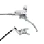 Hope Tech 4 V4 74mm Left/Front Disc Brake in Silver/Silver