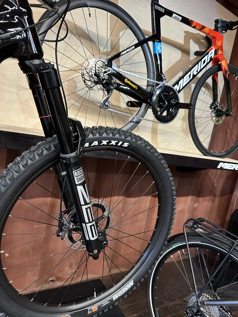 2022 Merida eOne-Sixty 975 Electric Mountain Bike in Black-1