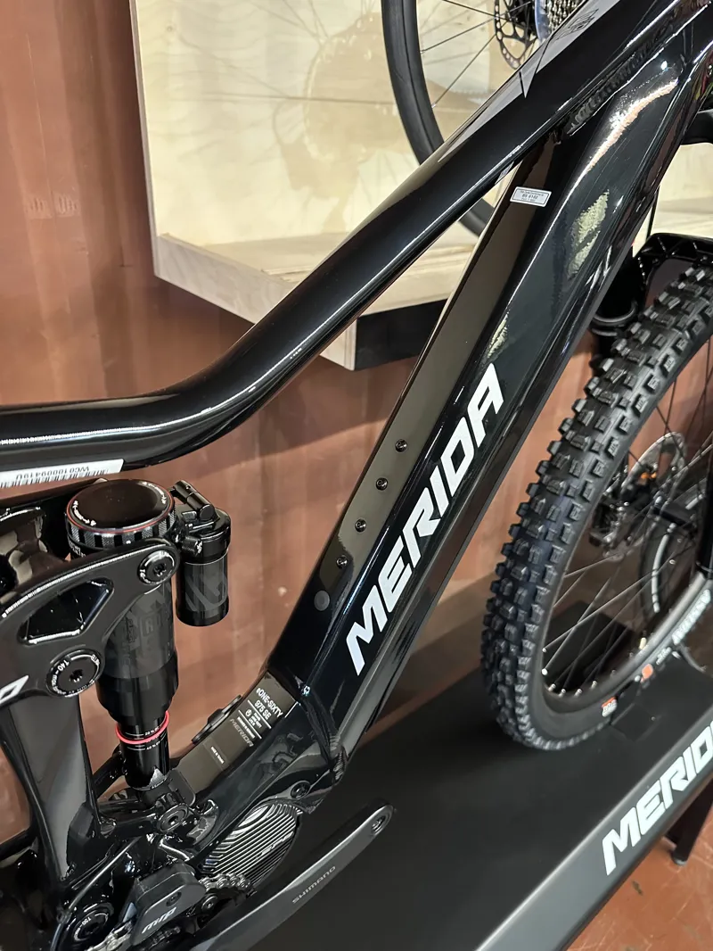 2022 Merida eOne-Sixty 975 Electric Mountain Bike in Black-6